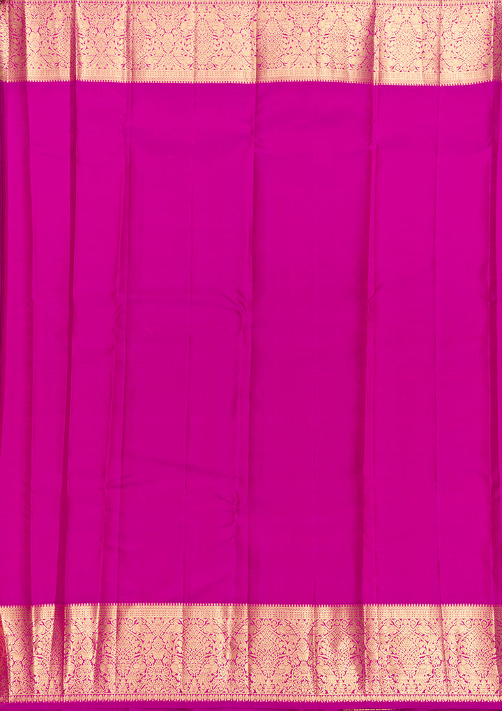 Pink Zariwork Kanjivaram Pure Silk Saree