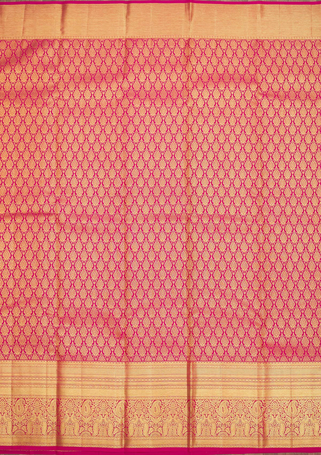 Pink Zariwork Pure Silk Saree