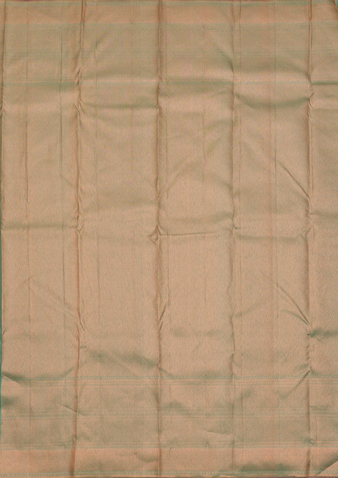 Pista Green Zariwork Kanjivaram Pure Silk Saree