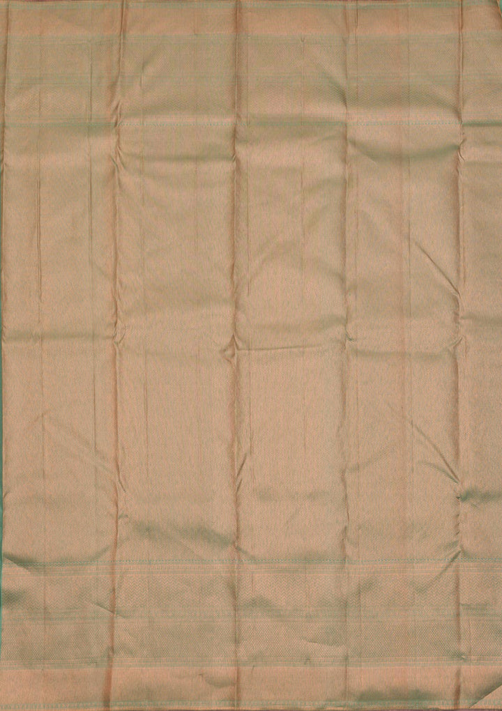 Pista Green Zariwork Kanjivaram Pure Silk Saree