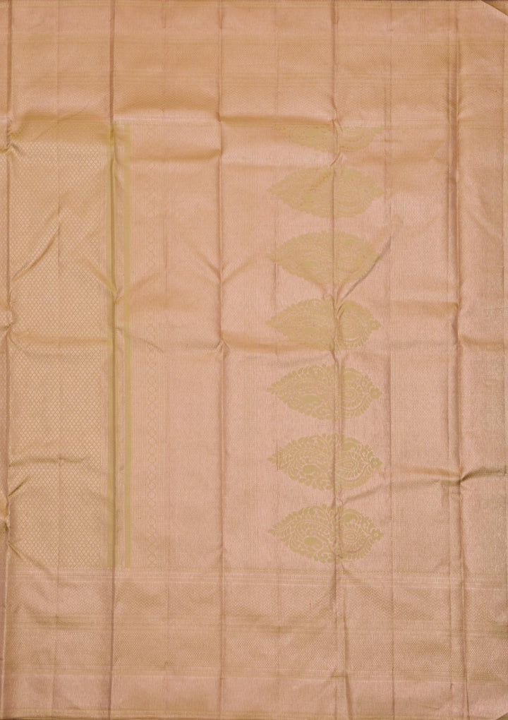 Pista Green Zariwork Kanjivaram Pure Silk Saree
