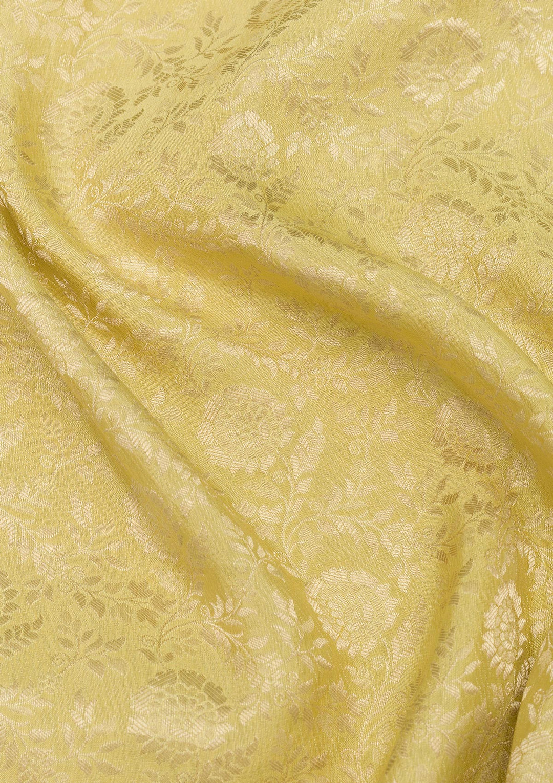 Pista Green Zariwork Banarasi Pure Silk Saree