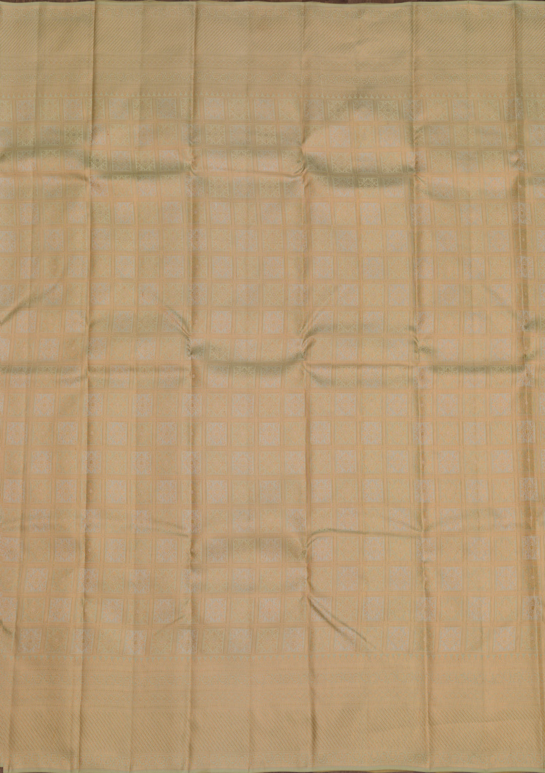 Pista Green Zariwork Pure Silk Saree