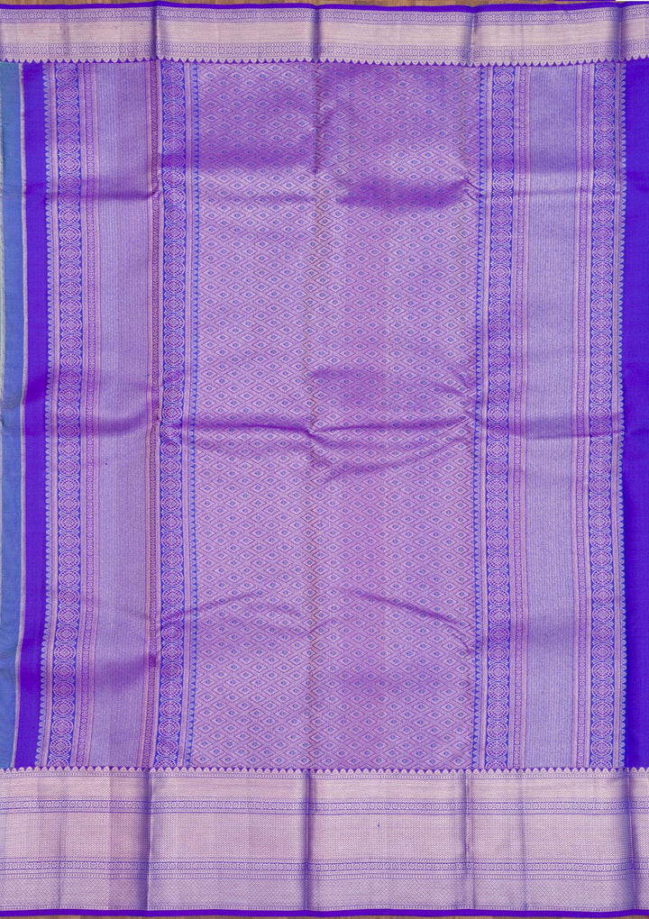 Pista Green Zariwork Pure Silk Saree