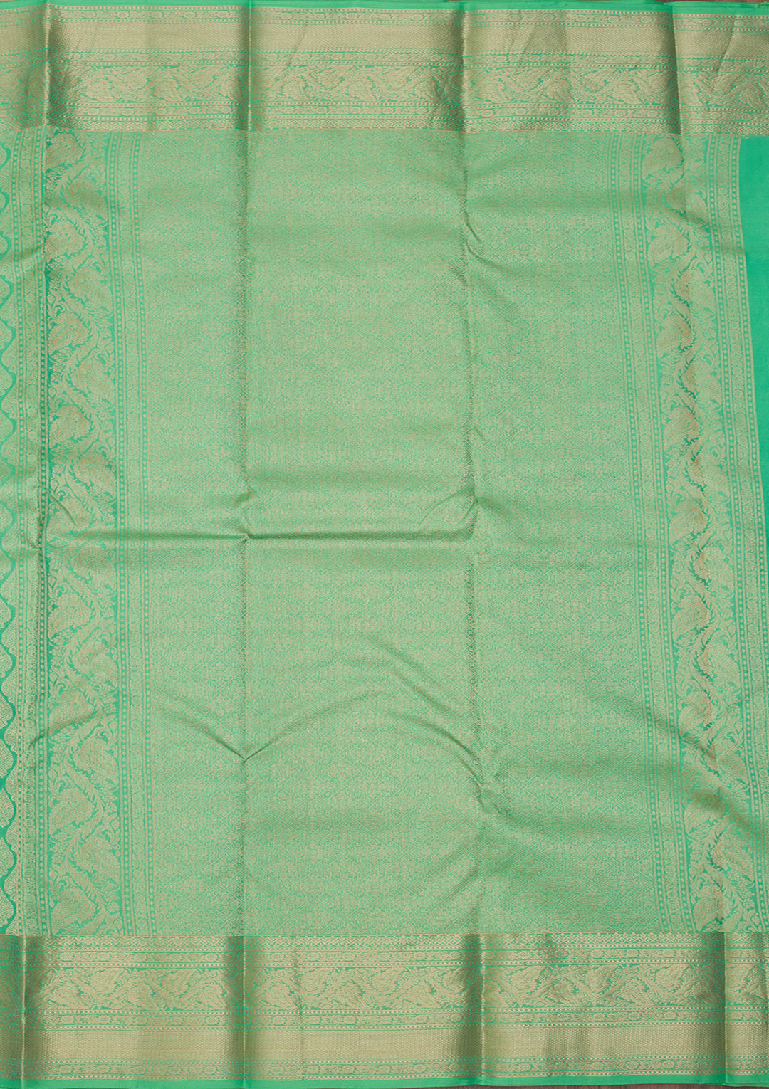 Pista Green Zariwork Pure Silk Saree