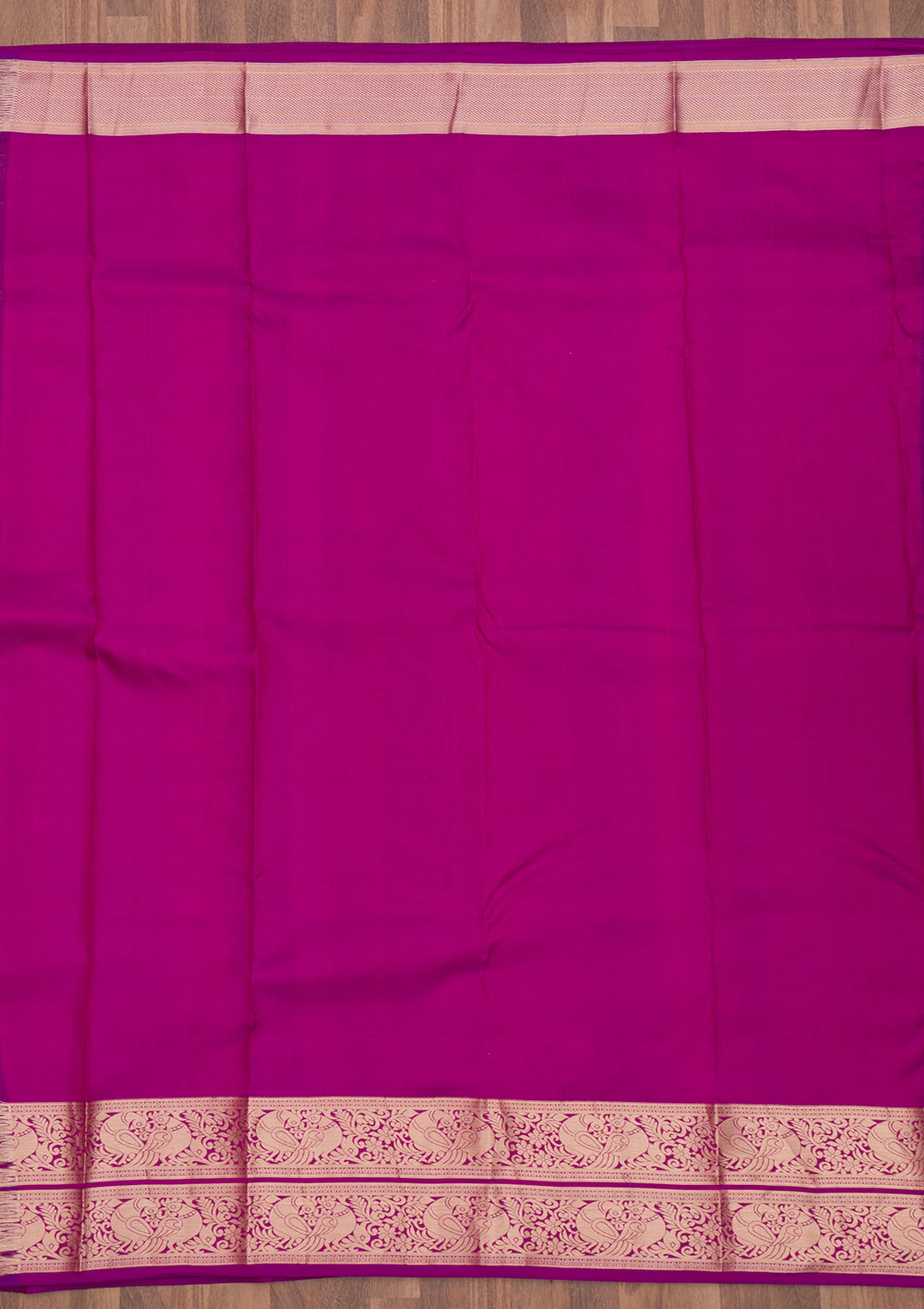 Purple Zariwork Pure Silk Saree