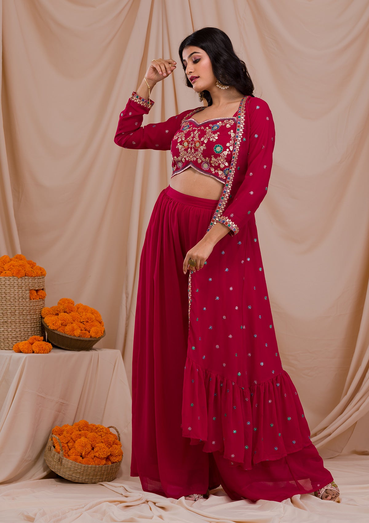 Lehenga deals sharara suit