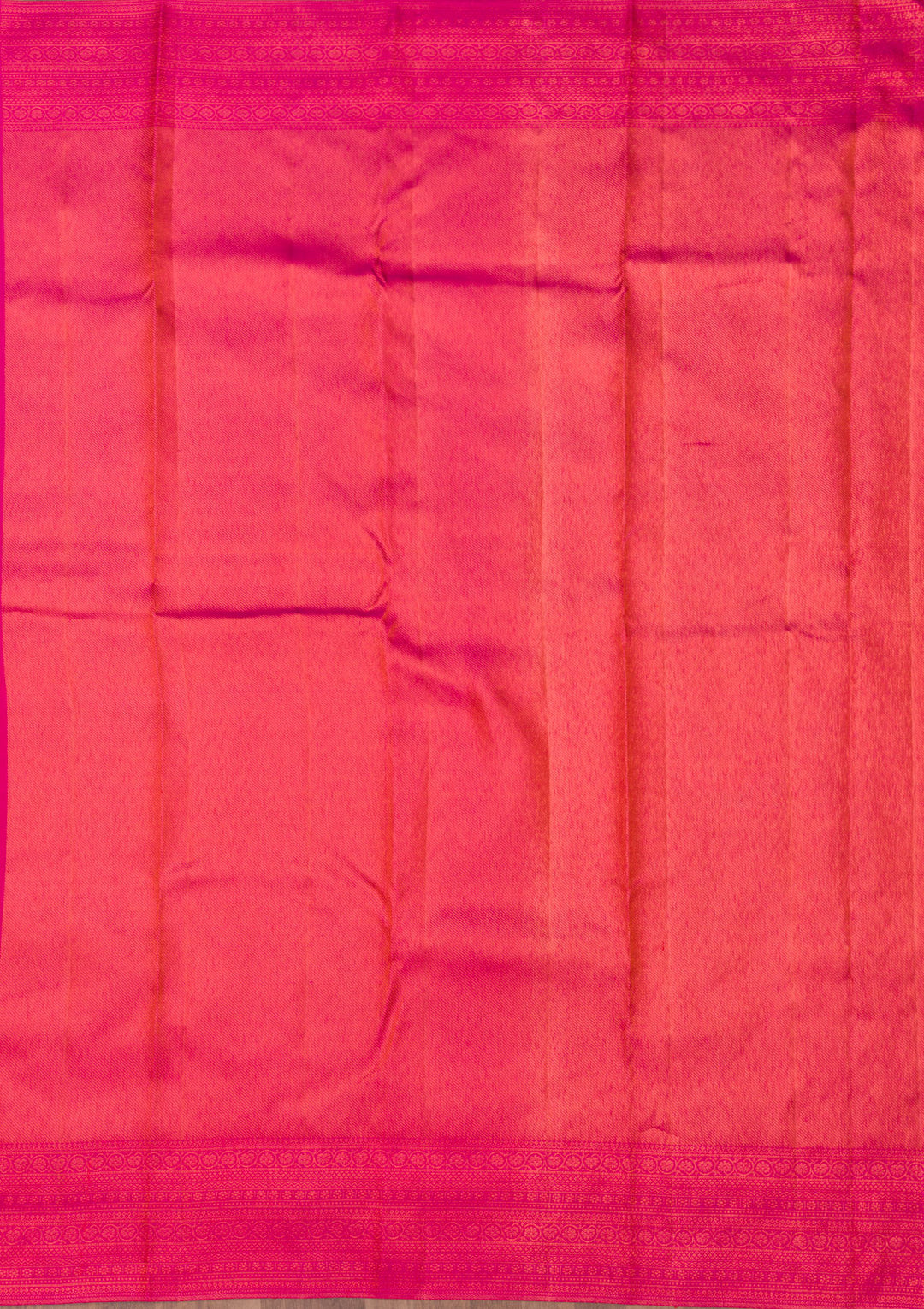 Rani Pink Zariwork Pure Silk Saree