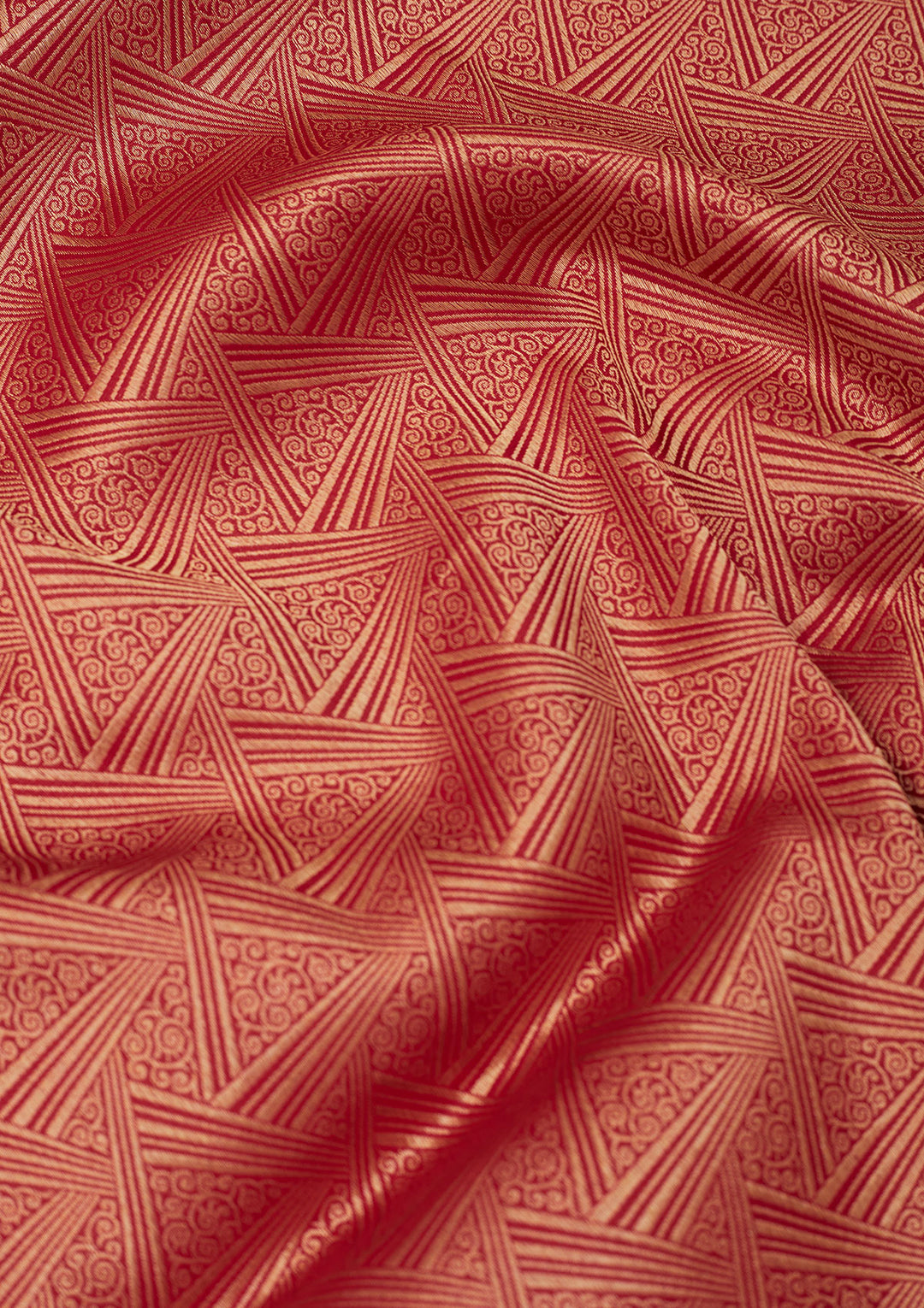 Rani Pink Zariwork Pure Silk Saree