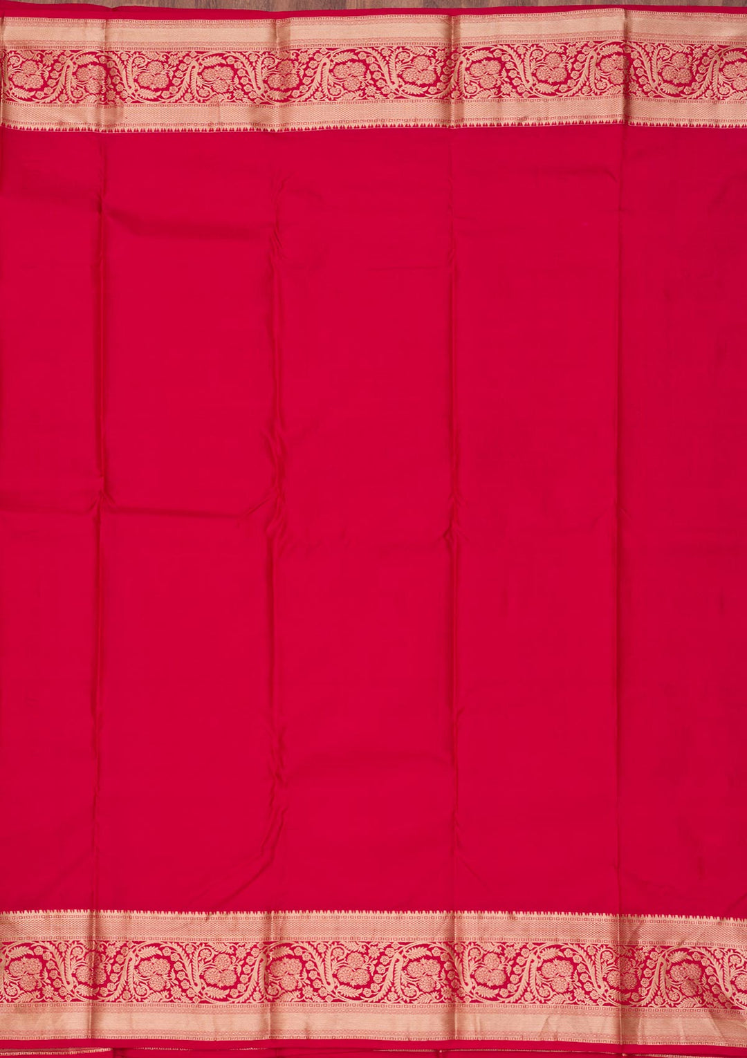 Red Zariwork Pure Silk Saree