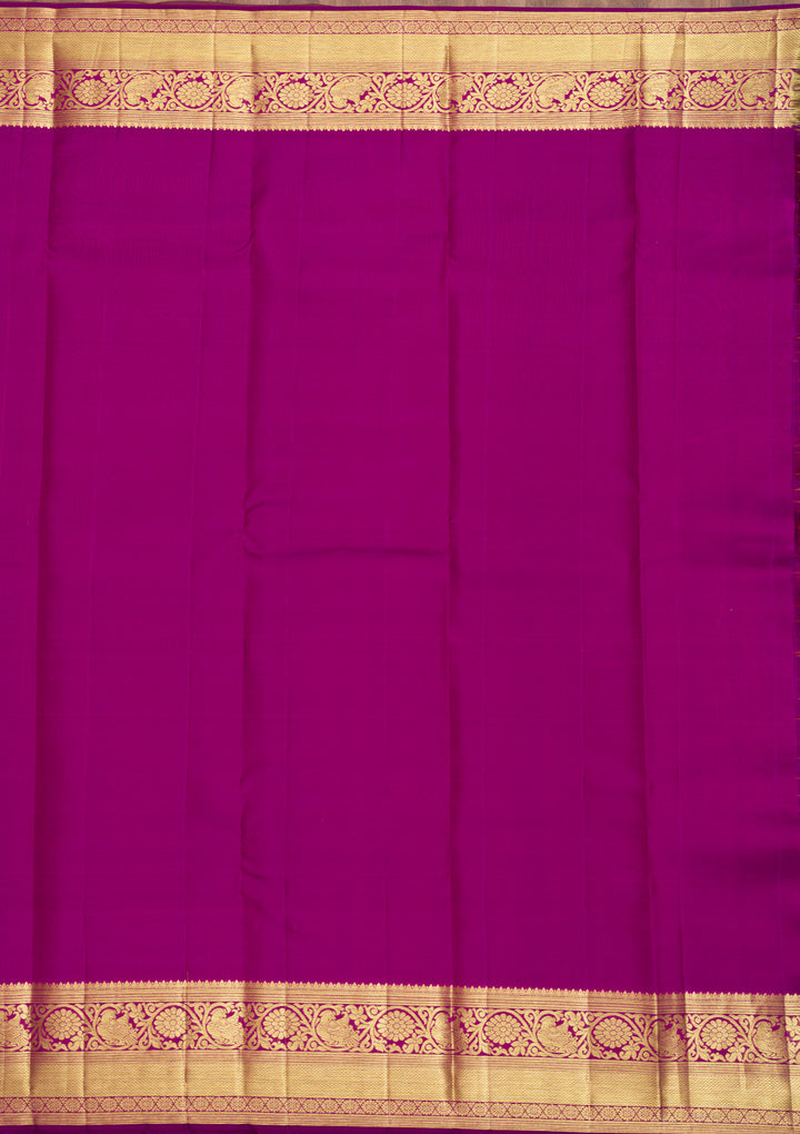 Rust Zariwork Banarasi Pure Silk Saree