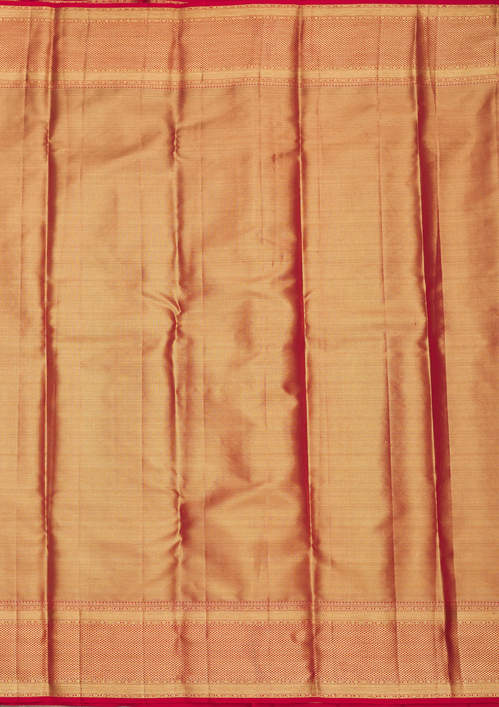 Sea Green Zariwork Pure Silk Saree