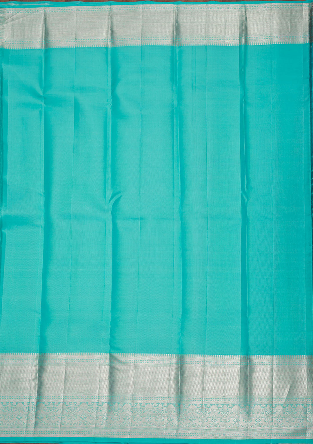 Sky Blue Zariwork Pure Silk Saree