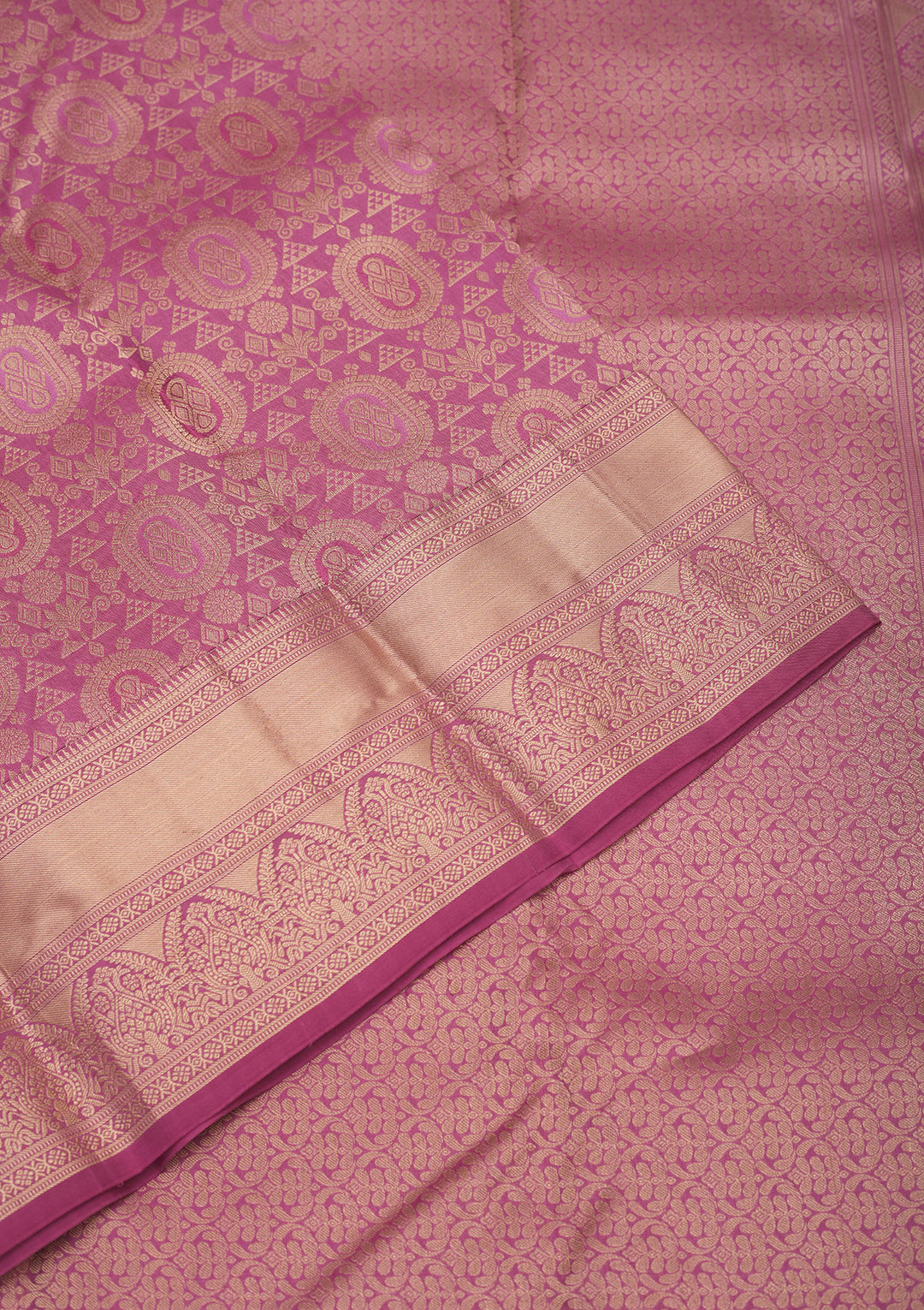 Wine Zariwork Pure Silk Saree