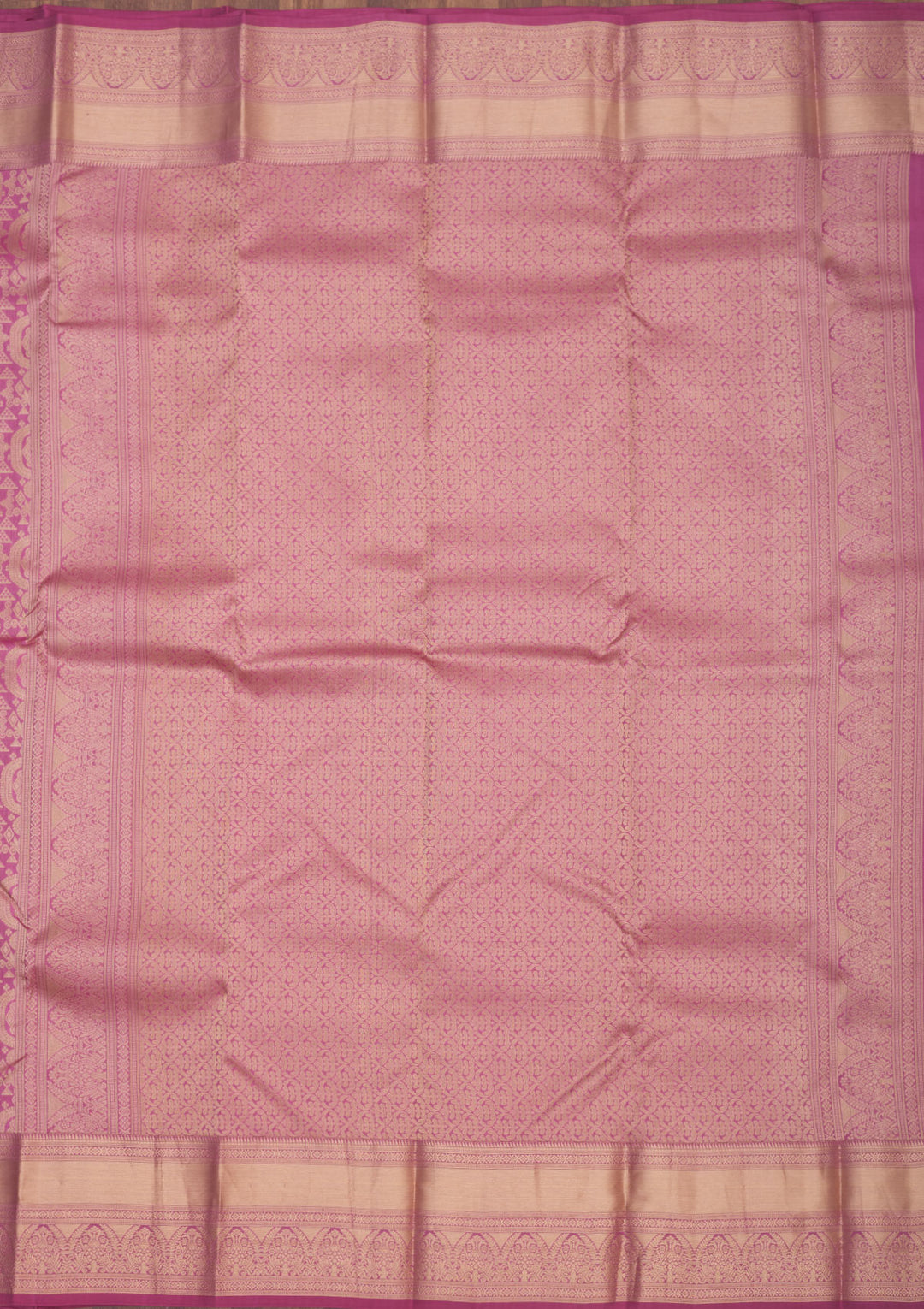 Wine Zariwork Pure Silk Saree