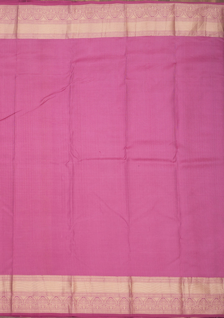 Wine Zariwork Pure Silk Saree