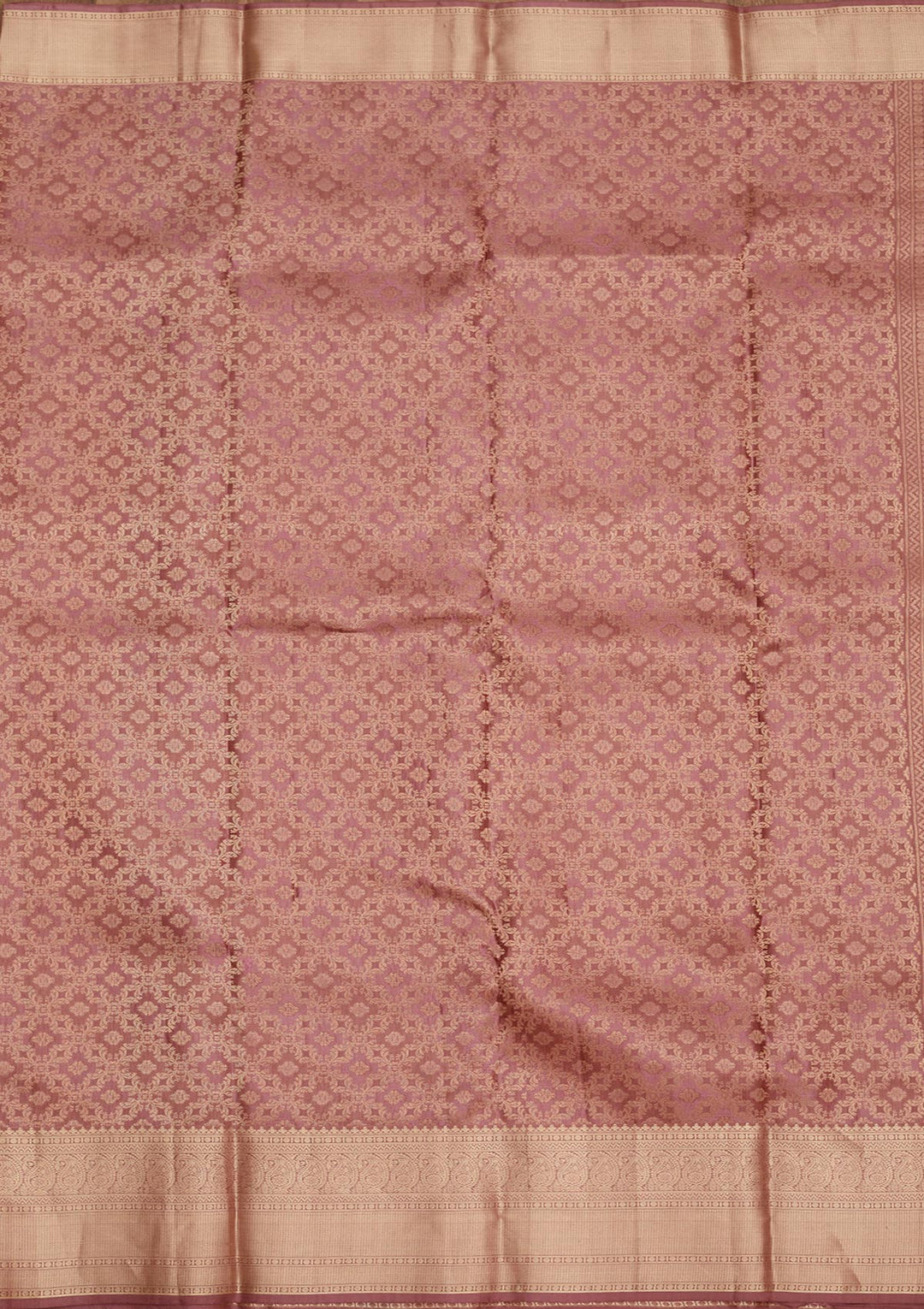 Wine Zariwork Pure Silk Saree