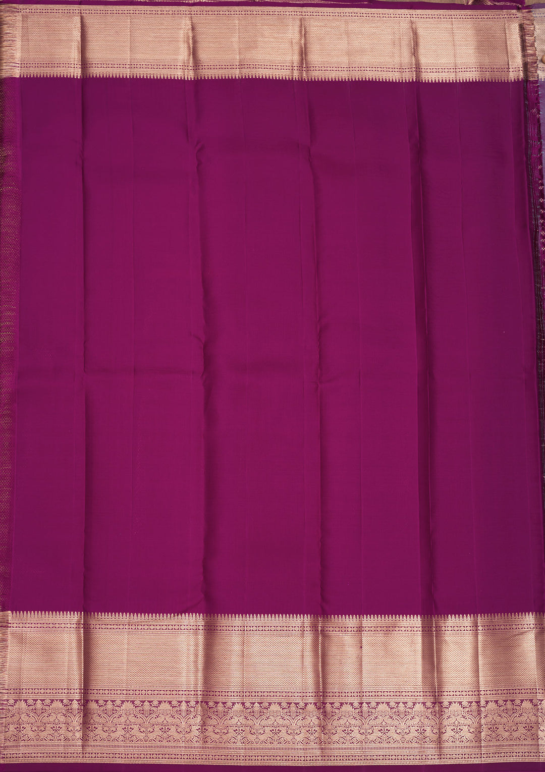 Wine Zariwork Pure Silk Saree