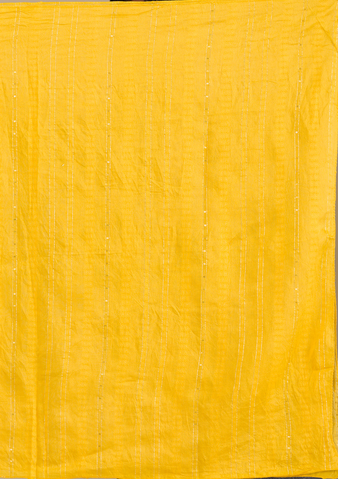 Yellow Zariwork Semi Crepe Readymade Salwar Suit