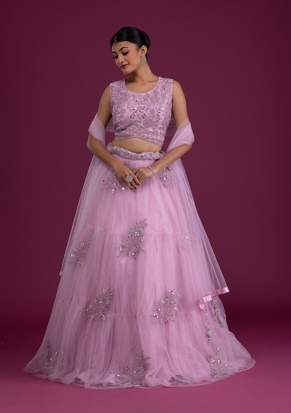 Net wala shop lehenga choli