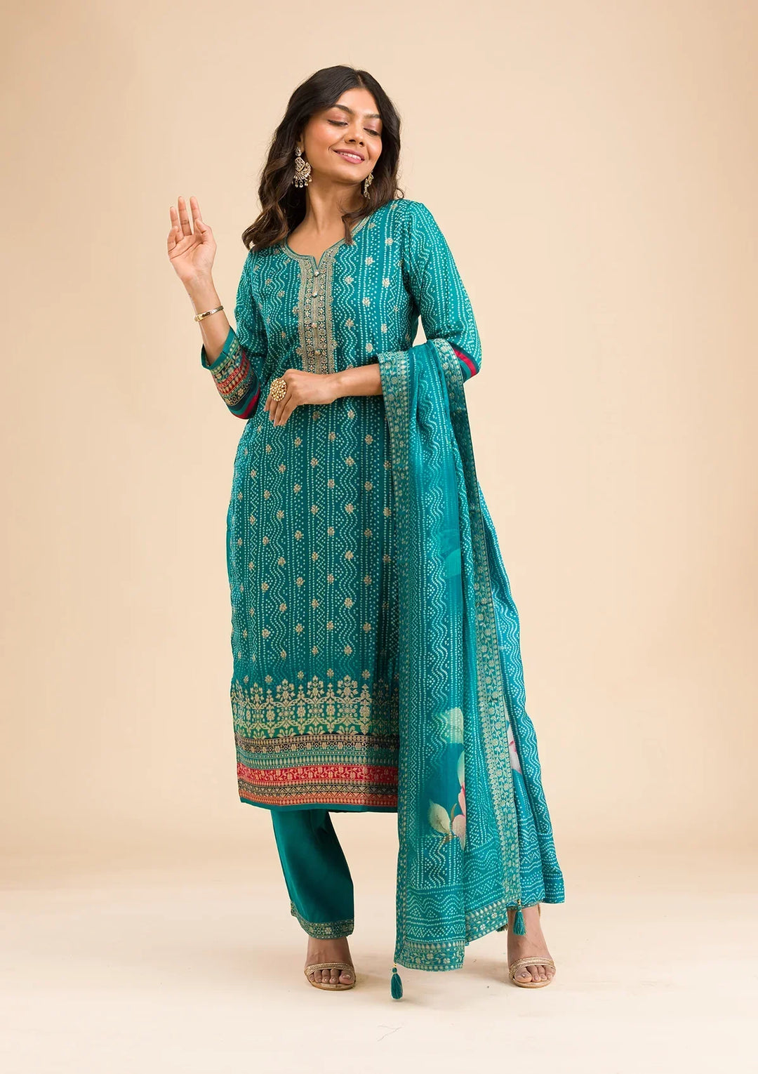 Blue Kurta Set - Koskii