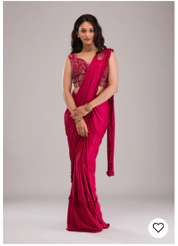Indo Western Saree