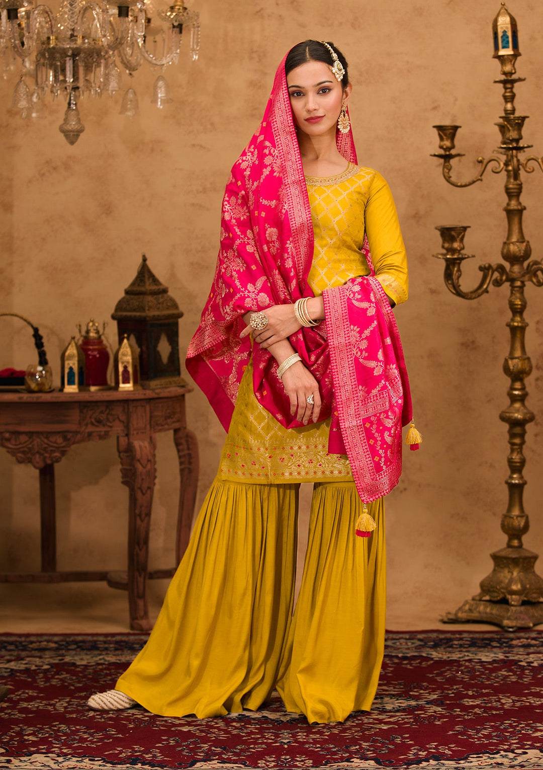 Party Wear Sharara - Koskii