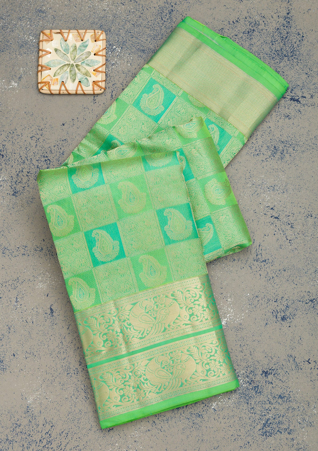 Geen Silk Saree - KOSKII