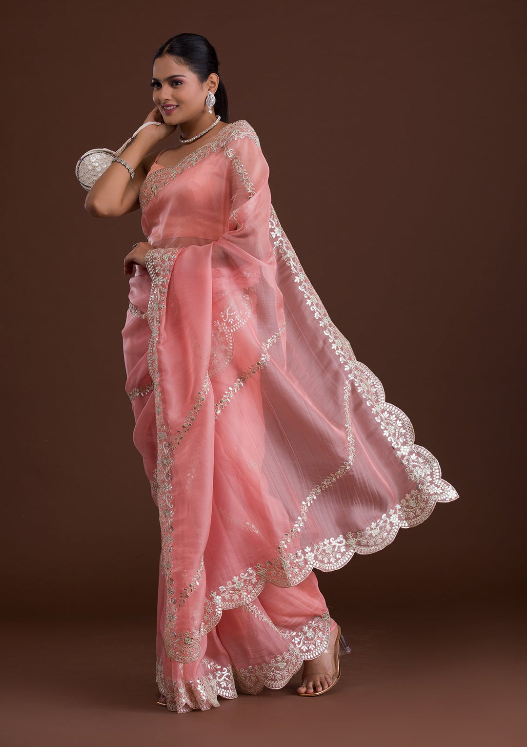 Net Saree