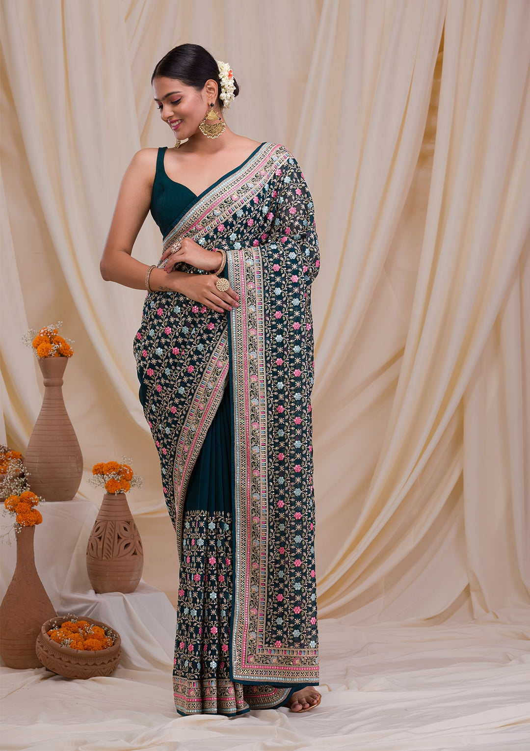 Peacock Green Dresses - Koskii