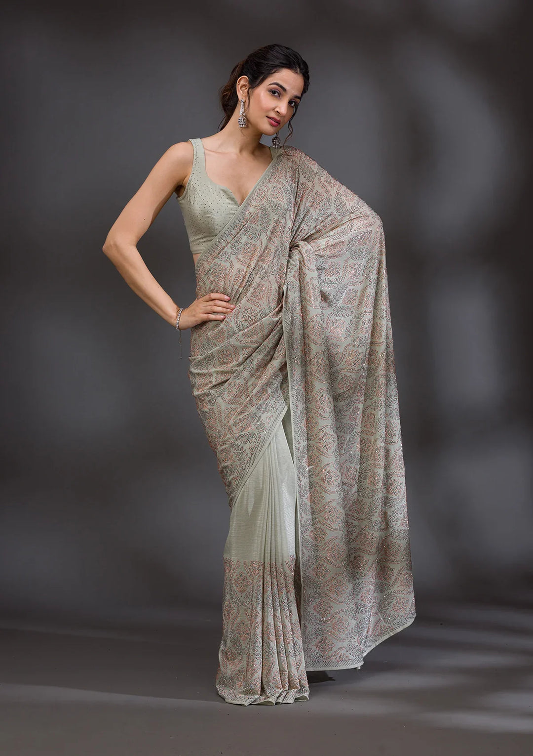 Stonework Sarees
