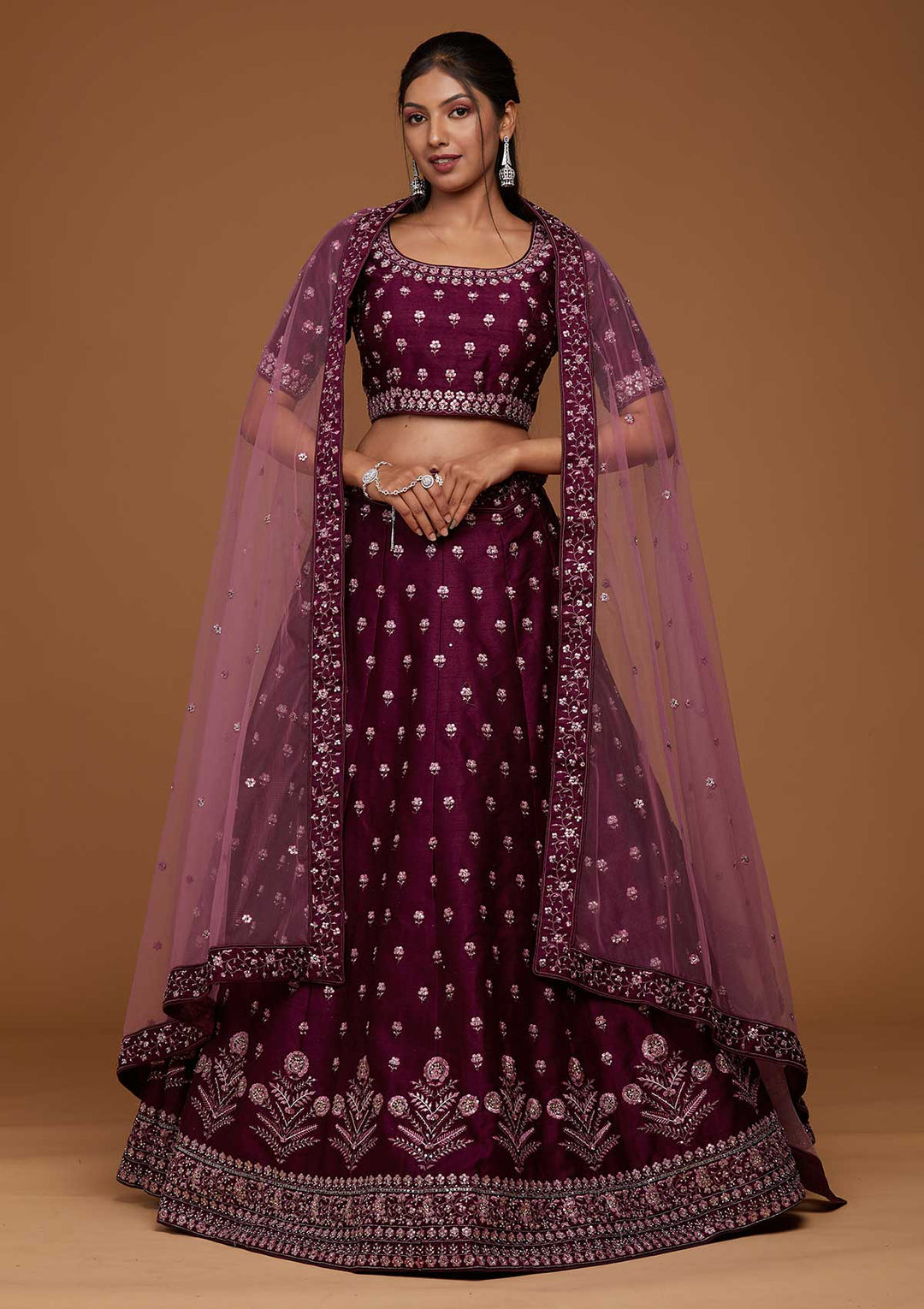 Purple Lehenga