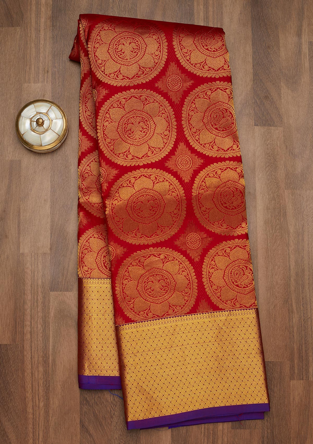 Red Bridal Saree