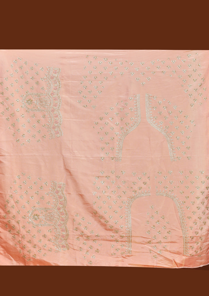 Wine Zariwork (Gold) Shimmer Readymade Lehenga