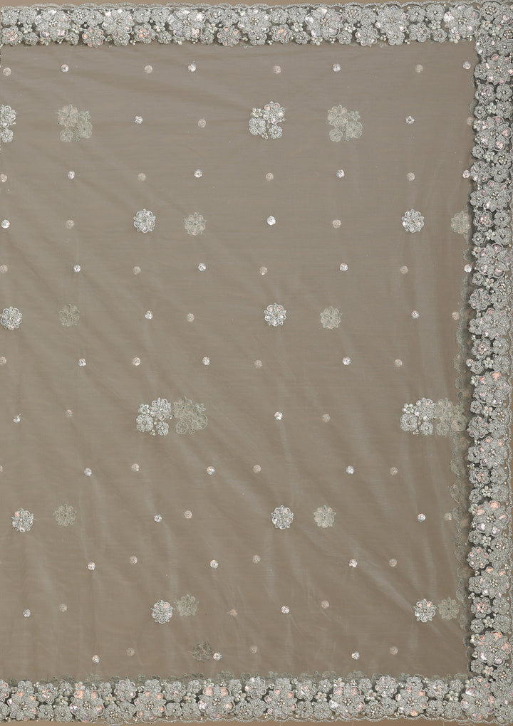 Mehendi Cording Net Readymade Lehenga