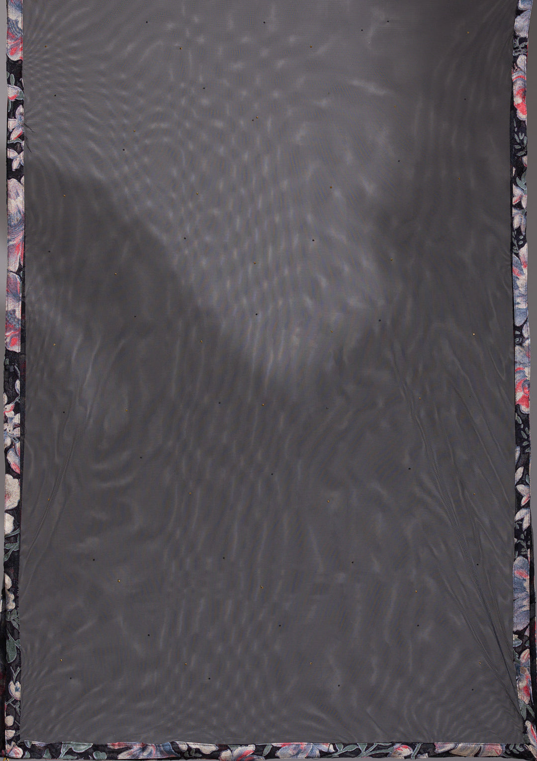 Black Stonework Tissue Readymade Lehenga
