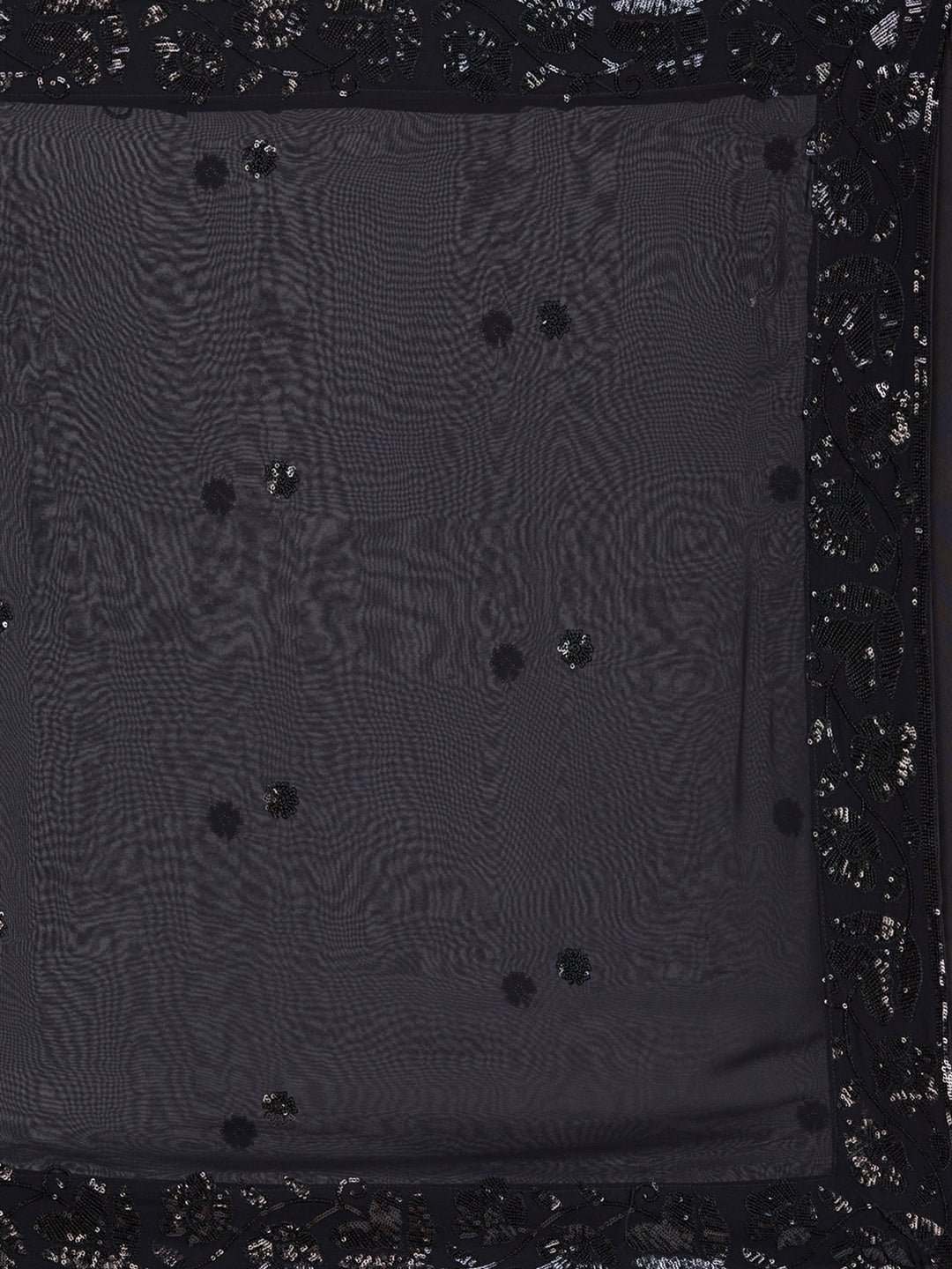 Wine Sequins Georgette Readymade Lehenga