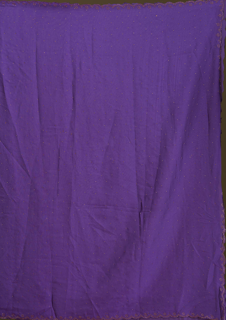 Rani Pink No Work (Plain) Banarasi Readymade Lehenga