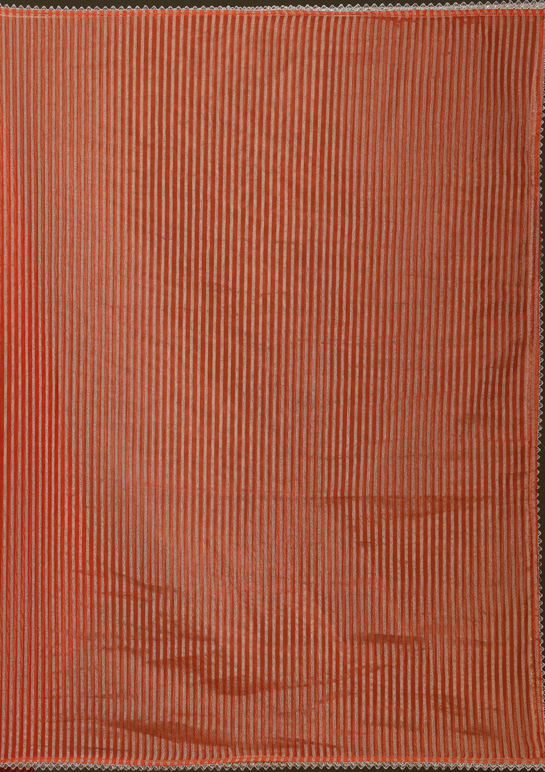 Orange Zariwork (Gold) Brocade Readymade Lehenga