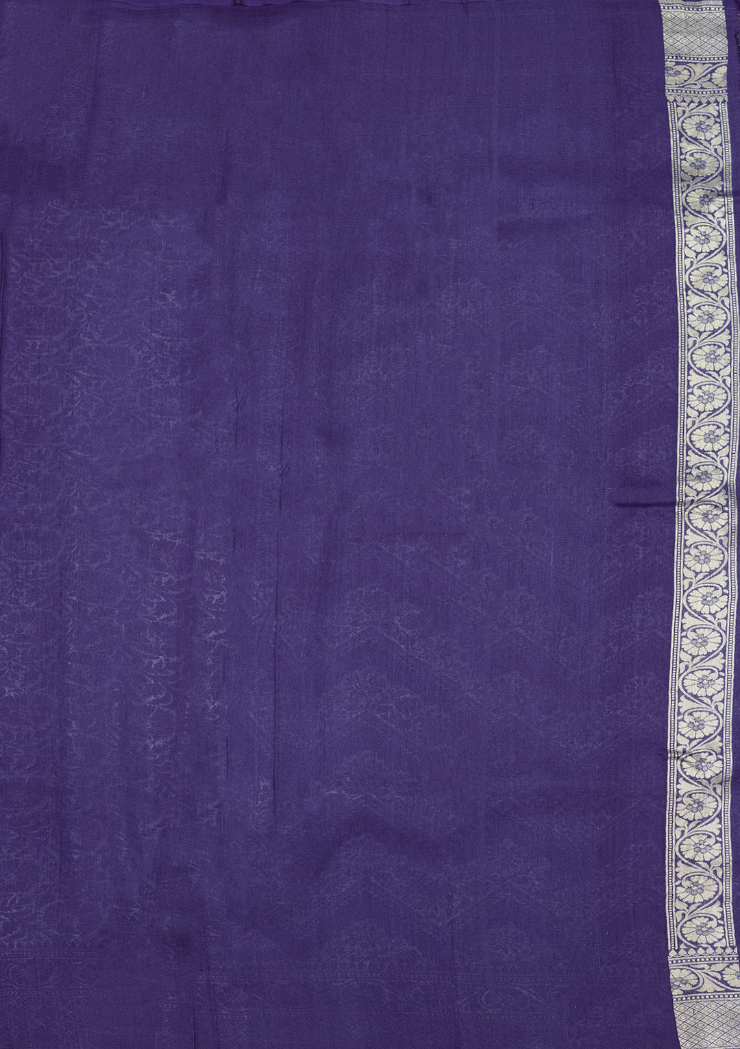 Royal Blue Zariwork Pure Silk Saree