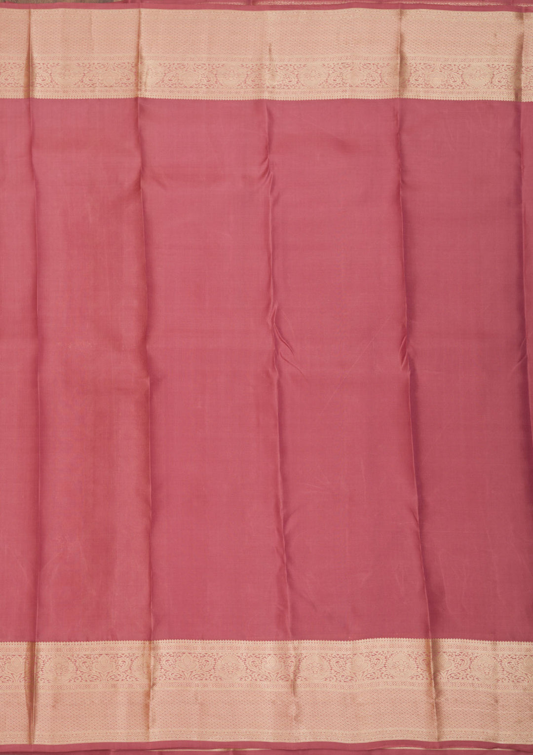 Rust Zariwork Pure Silk Saree