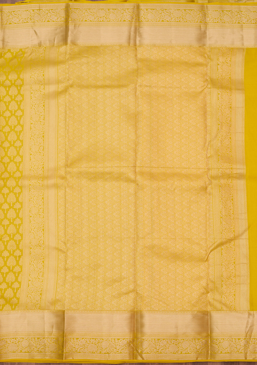 Yellow Zariwork (Gold) Pure Silk Silk_Saree