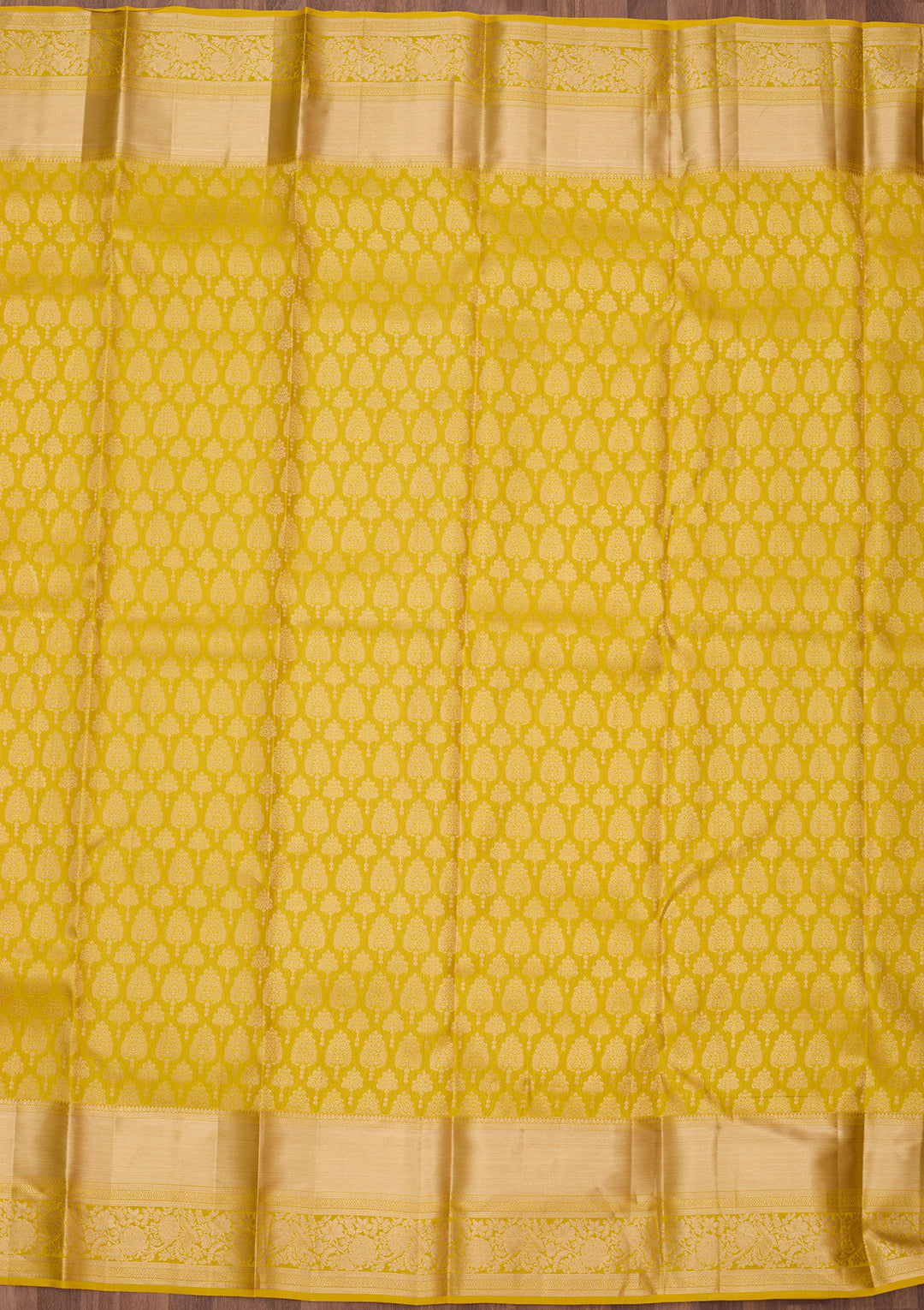 Yellow Zariwork (Gold) Pure Silk Silk_Saree