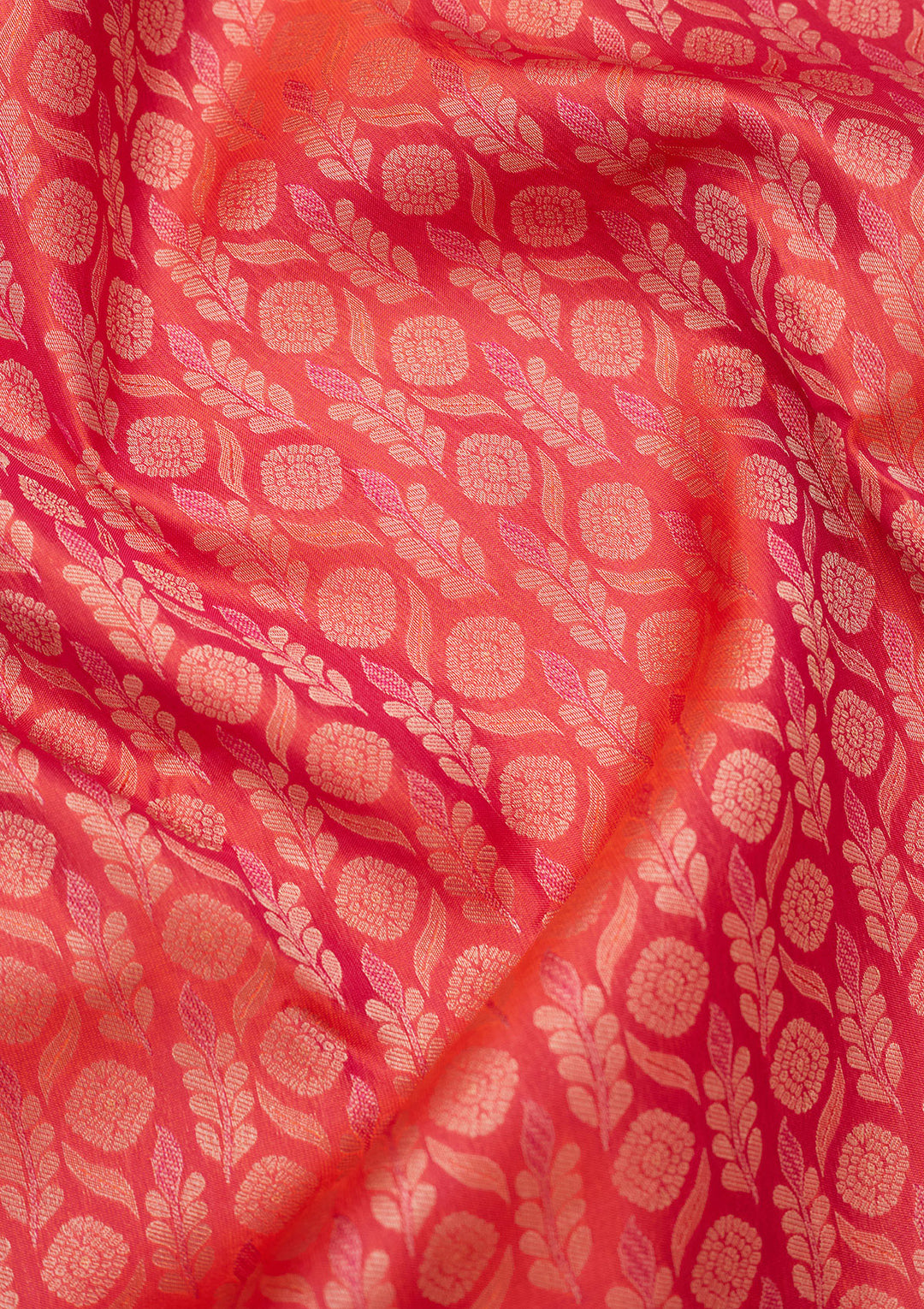 Orange Zariwork Pure Silk Silk_Saree