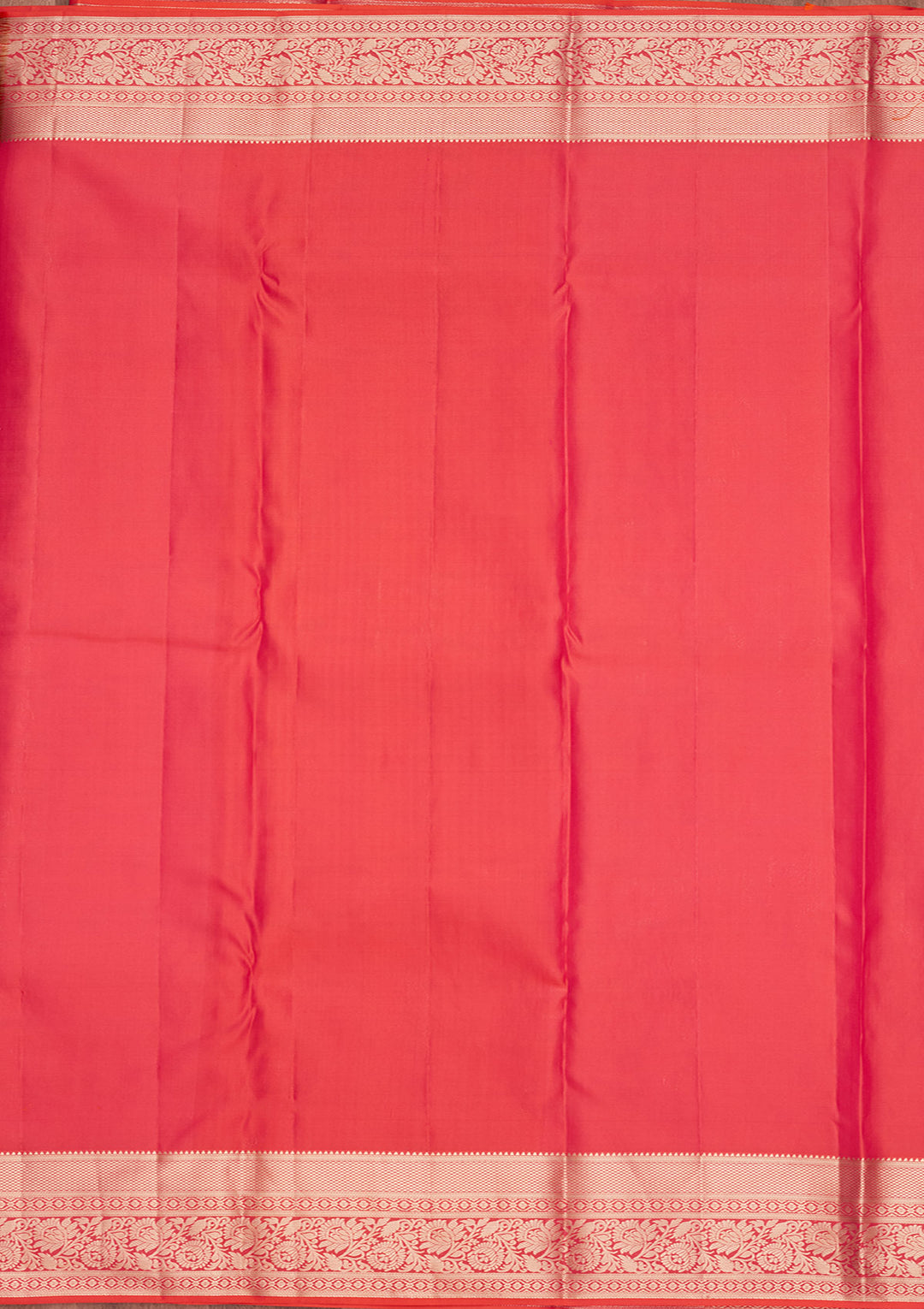 Orange Zariwork Pure Silk Silk_Saree