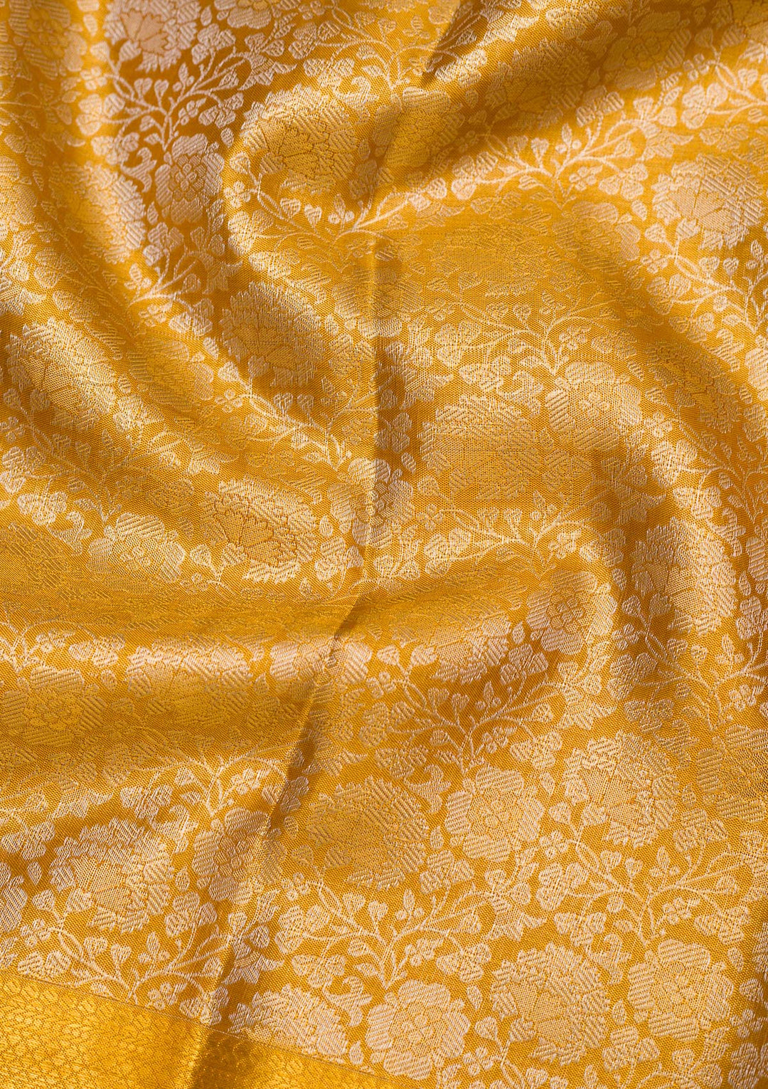 Gold Zariwork Pure Silk Saree