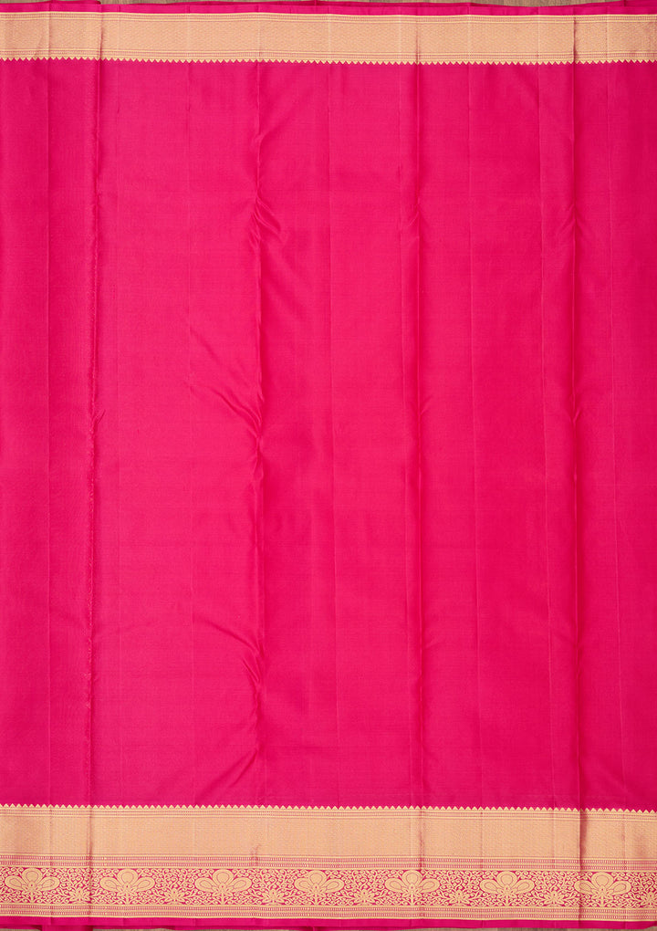 Red Zariwork Pure Silk Saree