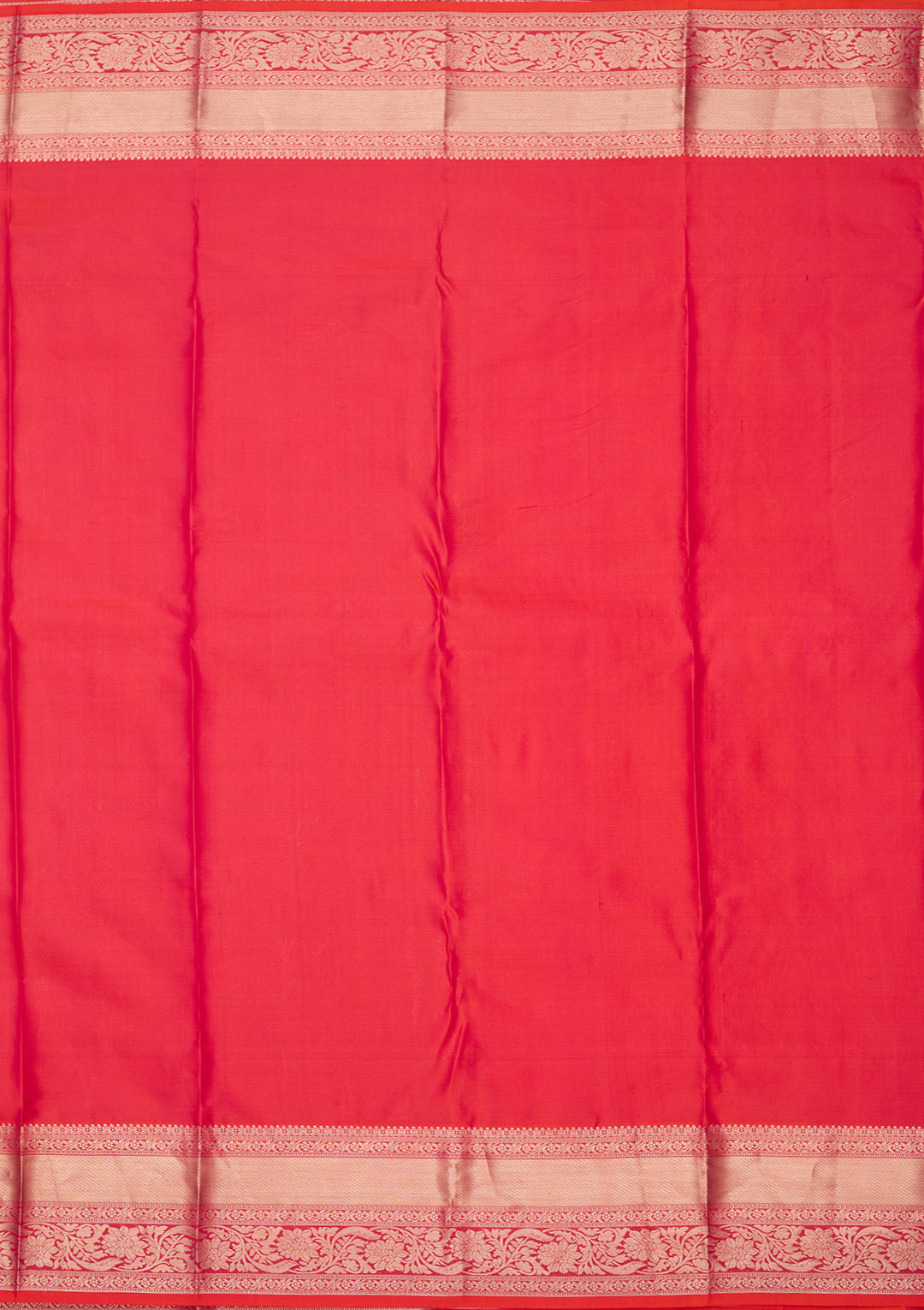 Orange Zariwork (Gold) Silk Silk_Saree