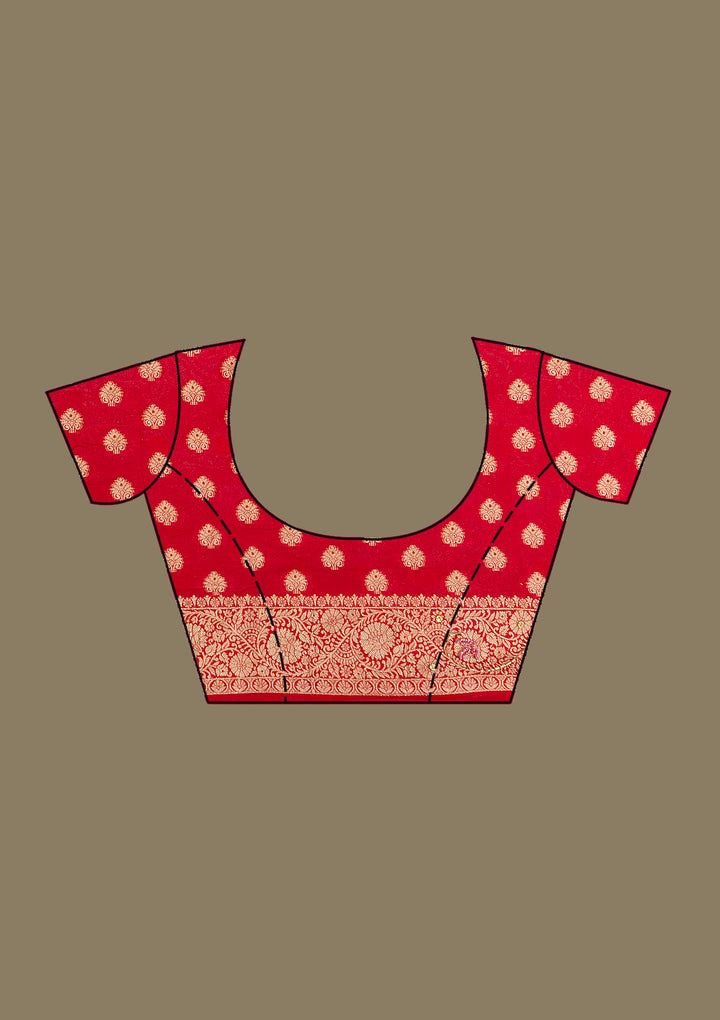 Red Zariwork Banarasi Saree