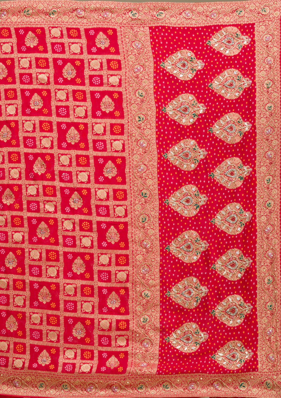 Red Zariwork Banarasi Saree